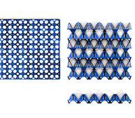 "30 Egg" Tray Blue Jumbo 2.0 Trays x 20