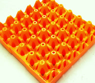 20 x Orange Stackable Plastic “30 Egg” Trays (free postage)