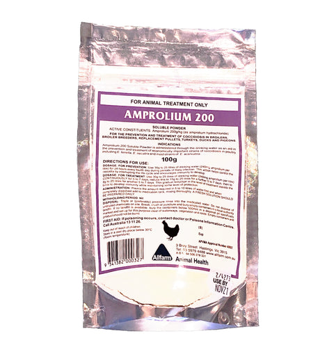 Amprolium 200  Coccidiostat 100g