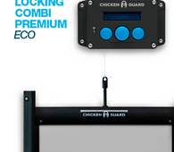 HD Chicken Guard Locking Combi Premium Eco Door Kit
