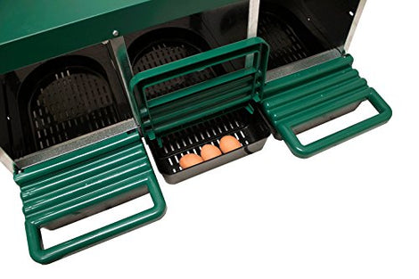 Homestead Essentials Roll-Out 3-Compartment Chicken Nesting Box