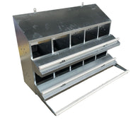 Commercial Quality - SKA Large 10 Hole Roll Away Nest Box Inside Mount